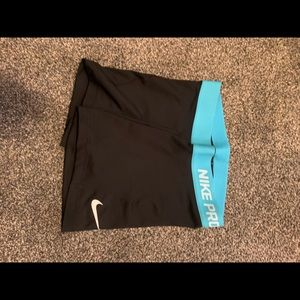 Black Nike Pro Shorts